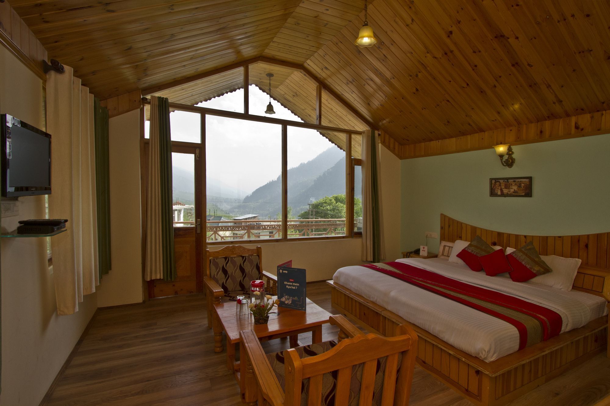 Hotel Mountain Face Manāli Exterior foto